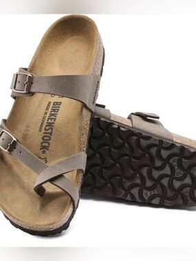 Birkenstock Mayari Birkibuc Women’s Sandals Clogs – Mocha (Size 38 / 245 L7 M5)